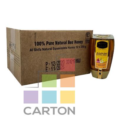 AL SHIFA NATURAL SQUEEZABLE HONEY 12*250GM